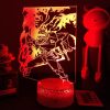 3D LED Lamp Anime Black Clover Night Light Asta Figure RGB Colorful Bedside Lamp for Kids - Anime Lamps Store