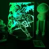 3D LED Lamp Anime Black Clover Night Light Asta Figure RGB Colorful Bedside Lamp for Kids 1 - Anime Lamps Store