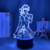 3d Lamp Anime Bleach Ichigo Kurosaki for Bedroom Decor Nightlight Cool Birthday Gift Acrylic Led Night - Anime Lamps Store