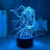 3d Lamp Bleach Byakuya Kuchiki for Bedroom Decor Nightlight Cool Birthday Gift Acrylic Led Night Light 1 - Anime Lamps Store