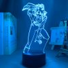 3d Light Anime Bleach Yoruichi Shihouin for Home Decoration Nightlight Cool Birthday Gift Acrylic Led Night 2 - Anime Lamps Store