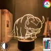 Acrylic 3d Lamp Avatar The Last Airbender Nightlight for Kids Child Room Decor The Legend of - Anime Lamps Store