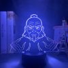 Acrylic Led Night Light Avatar The Last Airbender for Kids Child Bedroom Decor Nightlight Avatar Iroh 1 - Anime Lamps Store