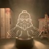 Acrylic Led Night Light Avatar The Last Airbender for Kids Child Bedroom Decor Nightlight Avatar Iroh - Anime Lamps Store