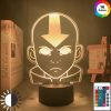 Acrylic Led Night Light Avatar The Last Airbender for Kids Child Bedroom Decor Nightlight The Legend - Anime Lamps Store