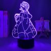 Anime 3d Lamp Bleach Yoruichi Shihouin for Bedroom Decor Nightlight Cool Birthday Gift Acrylic Led Night - Anime Lamps Store