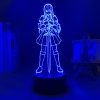 Anime 3d Light Fairy Tail Erza Scarlet for Kids Bedroom Decoration Night Light Manga Gift for 2 - Anime Lamps Store