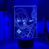 Anime Akame Ga Kill Led Light for Bedroom Decor Night Light Kids Children Birthday Gift Manga 1 - Anime Lamps Store