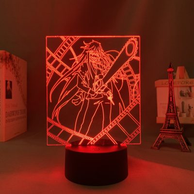 Anime Black Butler Led Light Grell Sutcliff for Kid Bedroom Decor Nightlight Classmate Birthday Gift Manga 1 - Anime Lamps Store