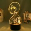 Anime Bleach Rukia Kuchiki Led Night Light for Kids Bedroom Decoration Nightlight Birthday Gift Manga Bleach 2 - Anime Lamps Store