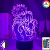 Anime Fairy Tail Natsu Dragneel and Erza Scarlet Hug Night Light Led Touch Sensor Nightlight for - Anime Lamps Store