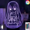 Anime Fairy Tail Ultear Milkovich Figure Led Night Light Lamp for Girls Bedoom Decor Usb Battery - Anime Lamps Store