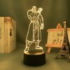 Anime Led Light Fullmetal Alchemist Alex Louis Armstrong for Bedroom Decor Brithday Gift Manga 3d Lamp - Anime Lamps Store