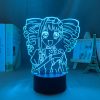 Anime Led Lights Black Butler Elizabeth Ethel Cordelia Midford Figure for Room Decor Night Light Gift 3 - Anime Lamps Store