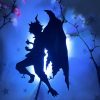 Anime Silhouette Light Fairy Tail Natsu Wall Lamp for Living Room Decoration Bedroom Decor Light Manga 5 - Anime Lamps Store