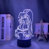 Gurren Lagann Anime Led Light for Home Decoration Birthday Gift Manga 3D Night Lamp Yoko Littner 1 - Anime Lamps Store