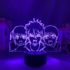 Led Lamp Anime Gintama for Room Decorative Light Fans Birthday Gift Color Changing Battery Powered Manga - Anime Lamps Store