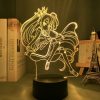 Anime No Game No Life Shiro Led Night Light for Bedroom Decor Birthday Gift Night Lamp 2 - Anime Lamps Store