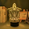 Manga Moriarty The Patriot Sherlock Holmes Led Night Light for Bedroom Decor Nightlight Gift Anime Moriarty 1 - Anime Lamps Store