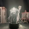 Overlord Ainz Ooal Gown Anime Led Light for Bedroom Decor Nightlight Kids Birthday Gift Manga Night - Anime Lamps Store