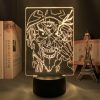 Overlord Ainz Ooal Gown Anime Led Light for Bedroom Decor Nightlight Kids Birthday Gift Manga Night 12 - Anime Lamps Store