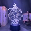 Overlord Albedo Led Night Light for Bedroom Decor Gift Nightlight Anime Waifu 3d Lamp Albedo Overlord - Anime Lamps Store