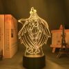 Overlord Albedo Led Night Light for Bedroom Decor Gift Nightlight Anime Waifu 3d Lamp Albedo Overlord 2 - Anime Lamps Store