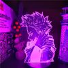 3D Lamp Anime MY HERO ACADEMIA HITOSHI SHINSO Figure Acrylic Led Night Light for Kids Bedroom 2 - Anime Lamps Store