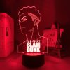 3d Anime Led Light Slam Dunk Hanamichi Sakuragi for Bedoom Decoration Nightlight Birthday Gift Manga Lamp 2 - Anime Lamps Store