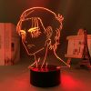 3d Lamp Anime Attack on Titan Eren Yeager for Room Decor Light Battery Powered Kids Birthday 1 - Anime Lamps Store