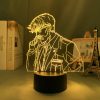 3d Lamp Anime Attack on Titan Zeke Yeager for Room Decor Light Battery Powered Kids Birthday - Anime Lamps Store