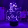 3d Lamp Anime Attack on Titan hange zoe for Room Decor Light Battery Powered Child Birthday 1 - Anime Lamps Store