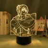 3d Lamp Anime Attack on Titan hange zoe for Room Decor Light Battery Powered Child Birthday - Anime Lamps Store