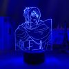 3d Lamp Anime Attack on Titan hange zoe for Room Decor Light Battery Powered Child Birthday 3 - Anime Lamps Store