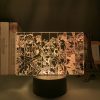 3d Lamp Anime JoJo Bizarre Adventure for Bedroom Decor Light Birthday Gift Manga Jojo Figure Led 1 - Anime Lamps Store