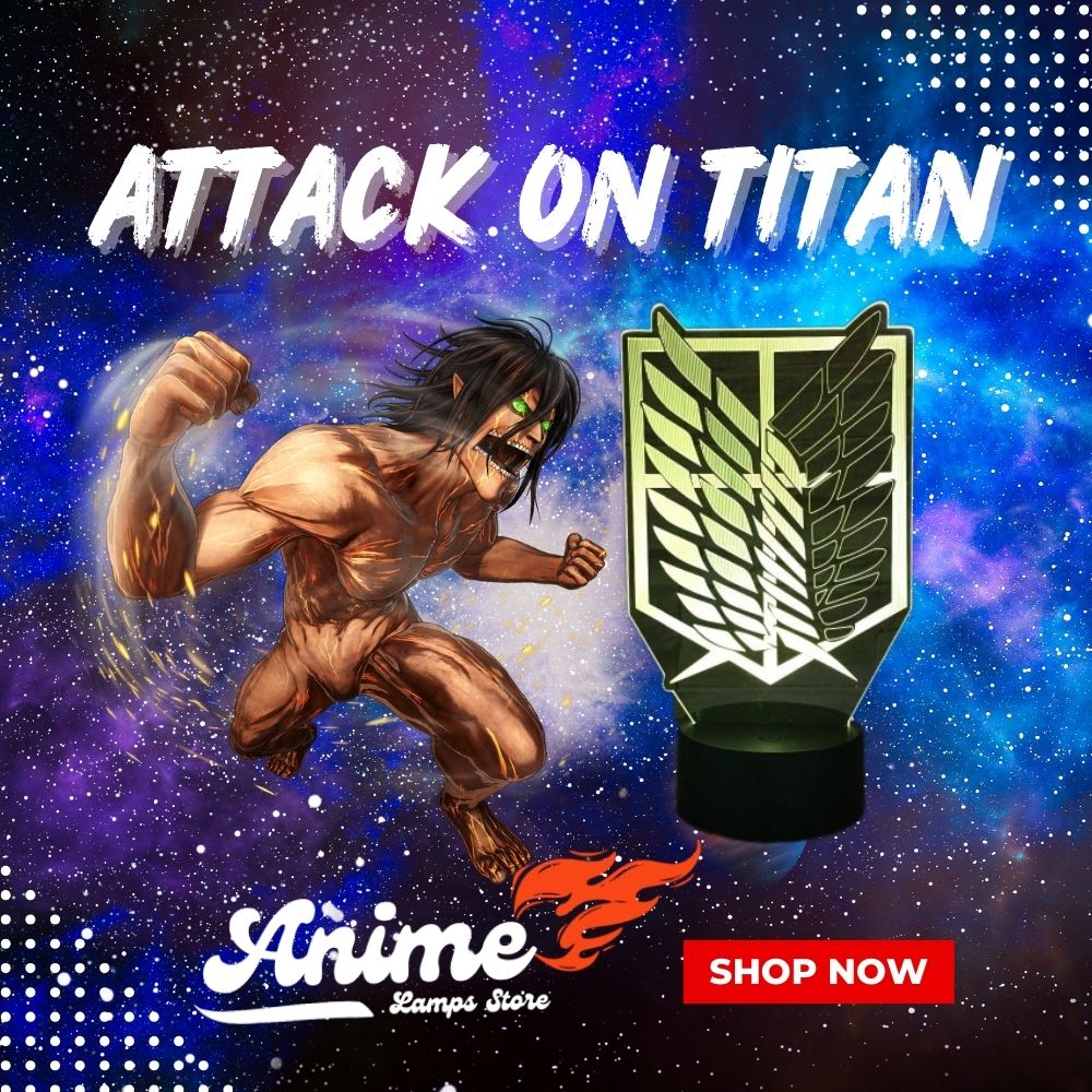 Anime Lamps Store- Attack on Titan Lamps