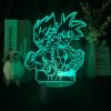 Anime Goku Vegeta 3D Led Night Light Dragon Ball Z Table Lamp Children Bed Room Decor - Anime Lamps Store