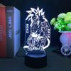 Anime Goku Vegeta 3D Led Night Light Dragon Ball Z Table Lamp Children Bed Room Decor 13 - Anime Lamps Store