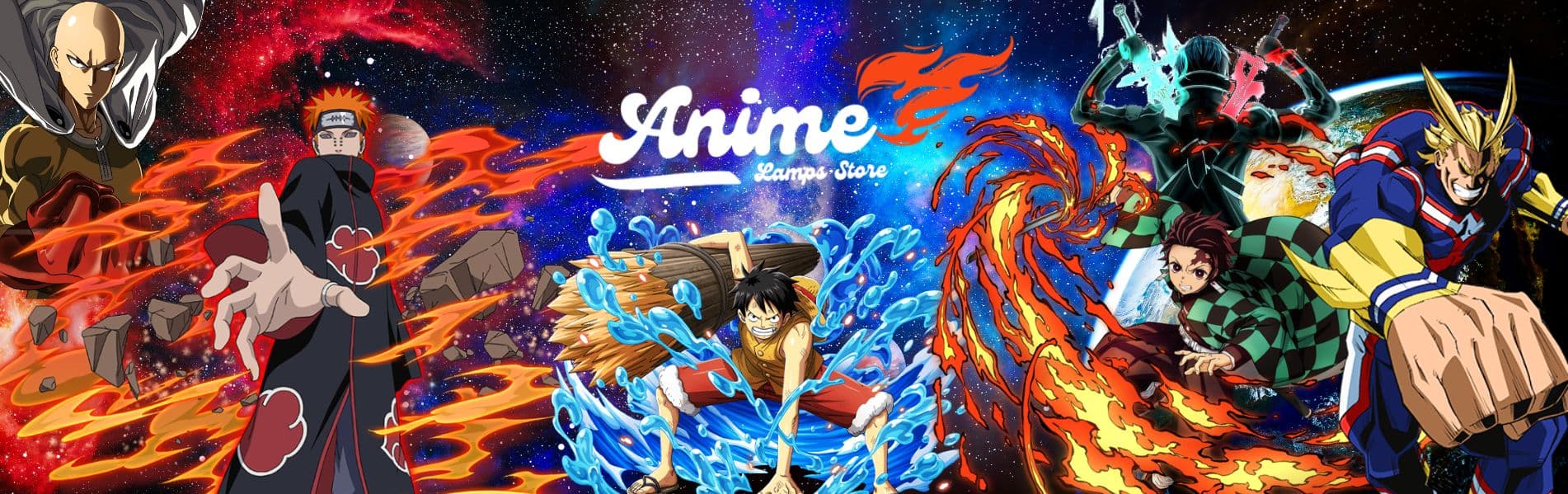 Anime Lamps Store Banner