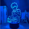 Anime My Hero Academia Shoto Todoroki Face Design Led Night Light Lamp for Kids Child Boys - Anime Lamps Store