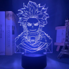 Anime My Hero Academia Shoto Todoroki Face Design Led Night Light Lamp for Kids Child Boys 14 - Anime Lamps Store