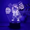 Anime One Piece 3D LED Night Light Luffy Roronoa Zoro Nico Pirate Ship Illusion Table Lamp 11 - Anime Lamps Store