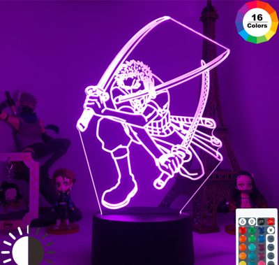 Anime One Piece 3D LED Night Light Luffy Roronoa Zoro Nico Pirate Ship Illusion Table Lamp 2 e1694590186386 - Anime Lamps Store