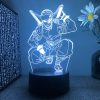 Demon Slayer Kimetsu No Yaiba Nezuko Rengoku Zenitsu Tanjiro 3d Led Lamp Bedroom Manga Anime Figure 18 - Anime Lamps Store