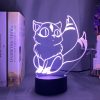 Inuyasha Sesshoumaru 3d led lamp for bedroom mange night lights anime action figure avatar room decor - Anime Lamps Store