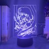 Inuyasha Sesshoumaru 3d led lamp for bedroom mange night lights anime action figure avatar room decor 2 - Anime Lamps Store