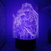 Inuyasha Sesshoumaru 3d led lamp for bedroom mange night lights anime action figure avatar room decor 5 - Anime Lamps Store