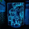 Jujutsu Kaisen 3D Lamp Anime Gojo Satoru Jujutsu Kaisen Yuji Itadori LED Night Light Brdroom Decor 13 - Anime Lamps Store