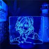 Jujutsu Kaisen 3D Lamp Anime Gojo Satoru Jujutsu Kaisen Yuji Itadori LED Night Light Brdroom Decor 16 - Anime Lamps Store