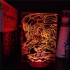 Jujutsu Kaisen 3D Lamp Anime Gojo Satoru Jujutsu Kaisen Yuji Itadori LED Night Light Brdroom Decor 20 - Anime Lamps Store